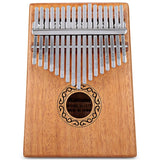 17 Tone Wooden Kalimba Thumb Piano Portable Finger Musical instrument