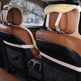 2Front car seat cover faux fur cute car interior accessories cushion cover styling winter plush car pad fur seat cover for vcds