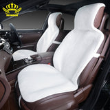 2Front car seat cover faux fur cute car interior accessories cushion cover styling winter plush car pad fur seat cover for vcds