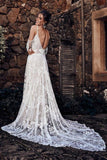 White Secret Garden Embroidery Lace Wedding Party Dress