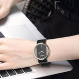 DOM Watches women top brand luxury Casual Leather Quartz watch female Clock girl dress wrist relogio montre femme saati LP-205