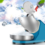 ElectricCommercial stainless steel Ice Crusher Ice Smoothie Shaver Commercial DIY Ice Cream Maker for Coffee Shop Hotel