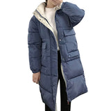 Hooded Ladies Coat Long Coats Parka oversize Colour jacket mid-long women winter thick jacket down jacket women winter 813