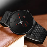 LIGE Quartz Watch Women And Men Watch Top Brand Luxury Famous Dress Fashion Watches Unisex Ultra Thin Wrist watch Para Hombre