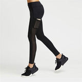 Leggings Quick Drying Pocket Black Sweatpants Work Out Run Gym Leggings Sexy Gothic Plus Size Women Leggings High Waist pants