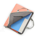 New Folder Document Bag Portable File Bag Business Briefcase Organizer A4 Storage Bags Laptop Organizer School Office Supplies
