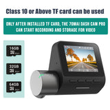 Original 70mai Dash Cam Pro 1944P Speed & Coordinates GPS ADAS 70mai pro Car Dash Camera WiFi DVR Voice Control 24H Park 70 MAI