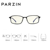 PARZIN Anti Blue Light Glass Men Reading Goggles Protection Eyewear Eyeglasses Spectacles Gaming Computer Glasses For Wome 15752