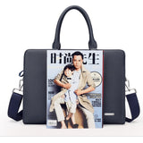 Wholesale Genuine Leather Men Briefcases Brand Fashion Men's Crossbody Bags High Quality Male Messenger Bags 2019 New arrival