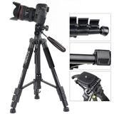 Zomei Q111 Professional Portable Aluminium Travel Tripod with bag Camera Accessories Stand for Digital with Pan Head for Dslr