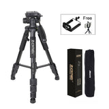 Zomei Q111 Professional Portable Aluminium Travel Tripod with bag Camera Accessories Stand for Digital with Pan Head for Dslr