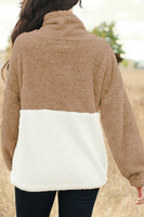 Brown Two Side Story Sweatshirt