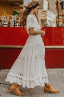 Luminous Dawn Lace Gown