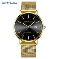 CRRJU Luxury Fashion Woman Bracelet Watch Women Casual Waterproof Quartz Ladies Dress Watches Gift lover Clock relogio feminino