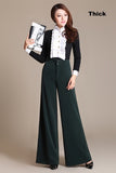 Hot Sale Brand Women High Waist Plus Size Wide Leg Pants For Fat Leg Big Hip Harem Straight Polyester Autumn Winter Pants 6XL