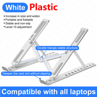 2020 New Portable Laptop Stand Support Base Notebook Stand For Macbook Pro Lapdesk Computer Laptop Holder Cooling Bracket Riser